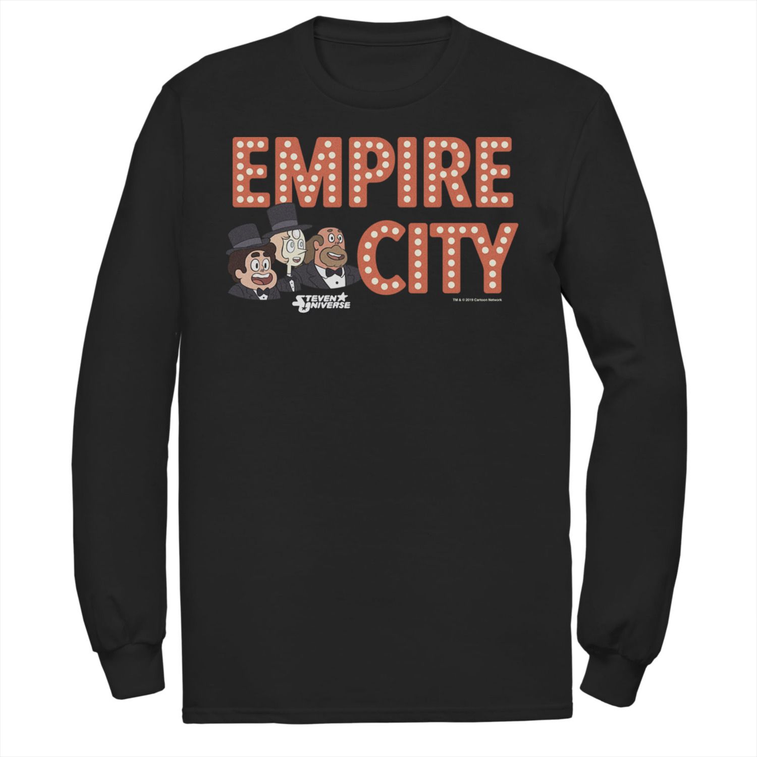 Мужская футболка с длинными рукавами Cartoon Network Steven Universe Empire City Licensed Character