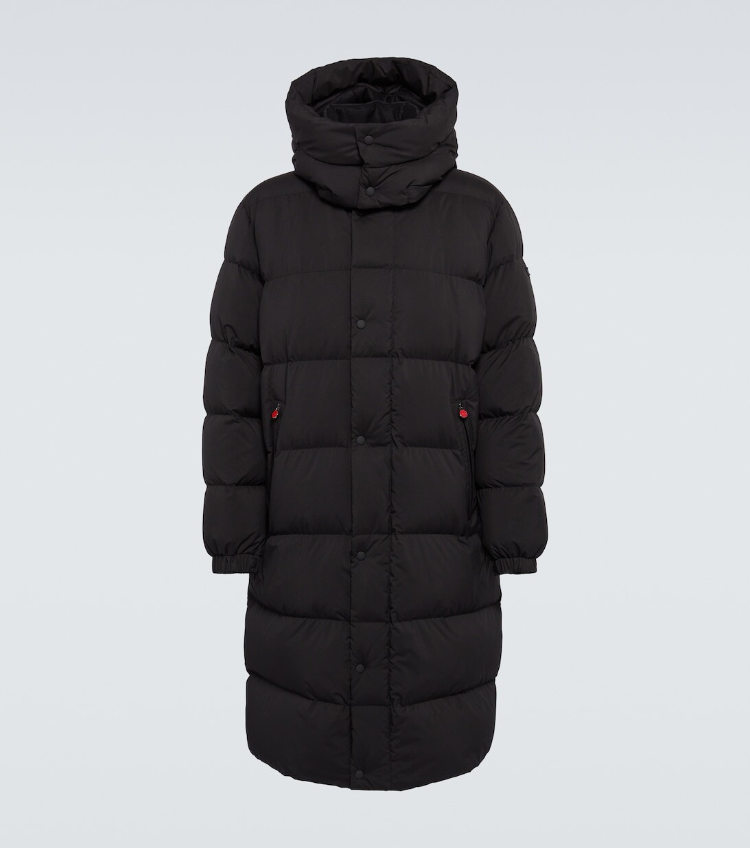 

Пуховик с капюшоном Kiton, черный