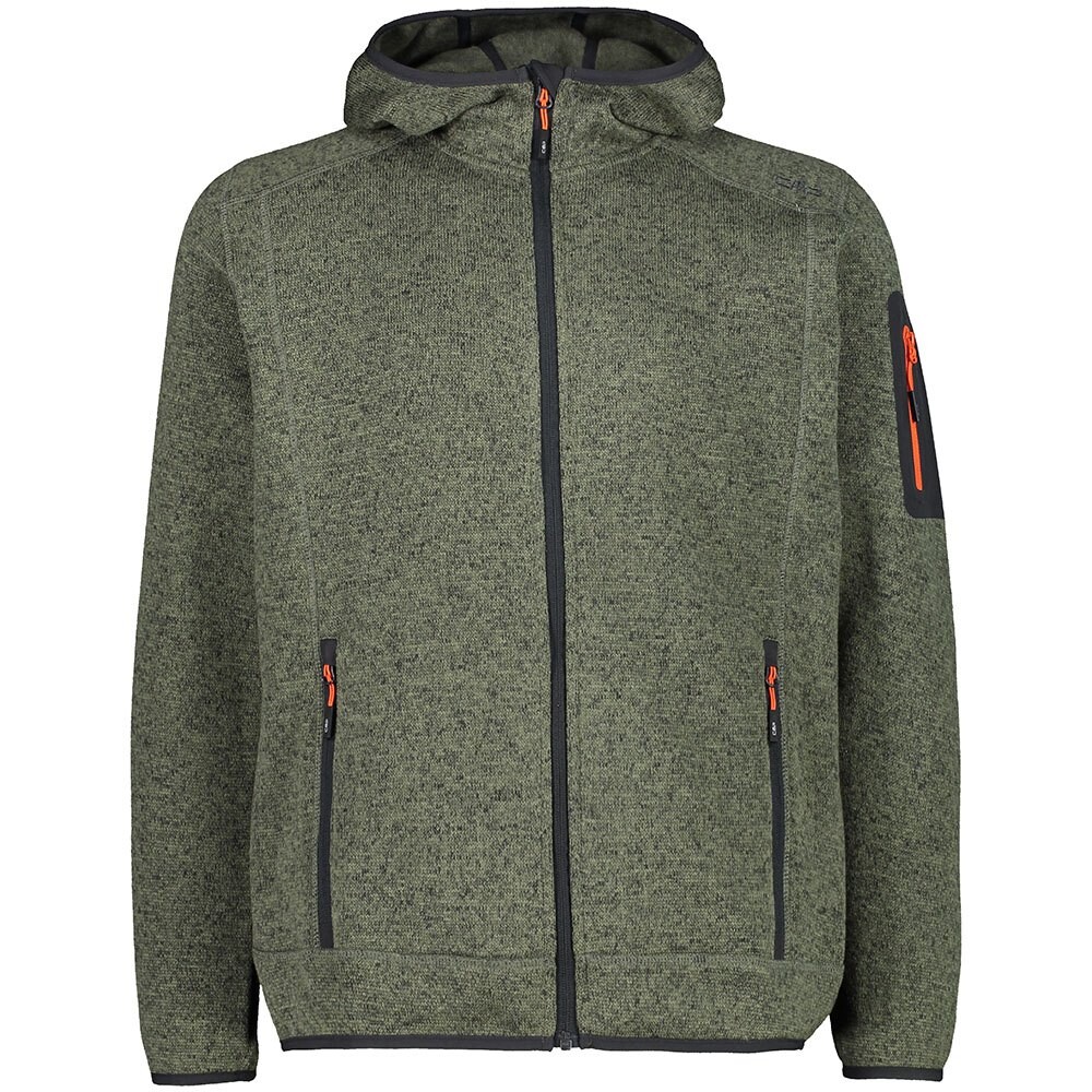 

Куртка CMP 3H60847N Hooded Fleece, серый