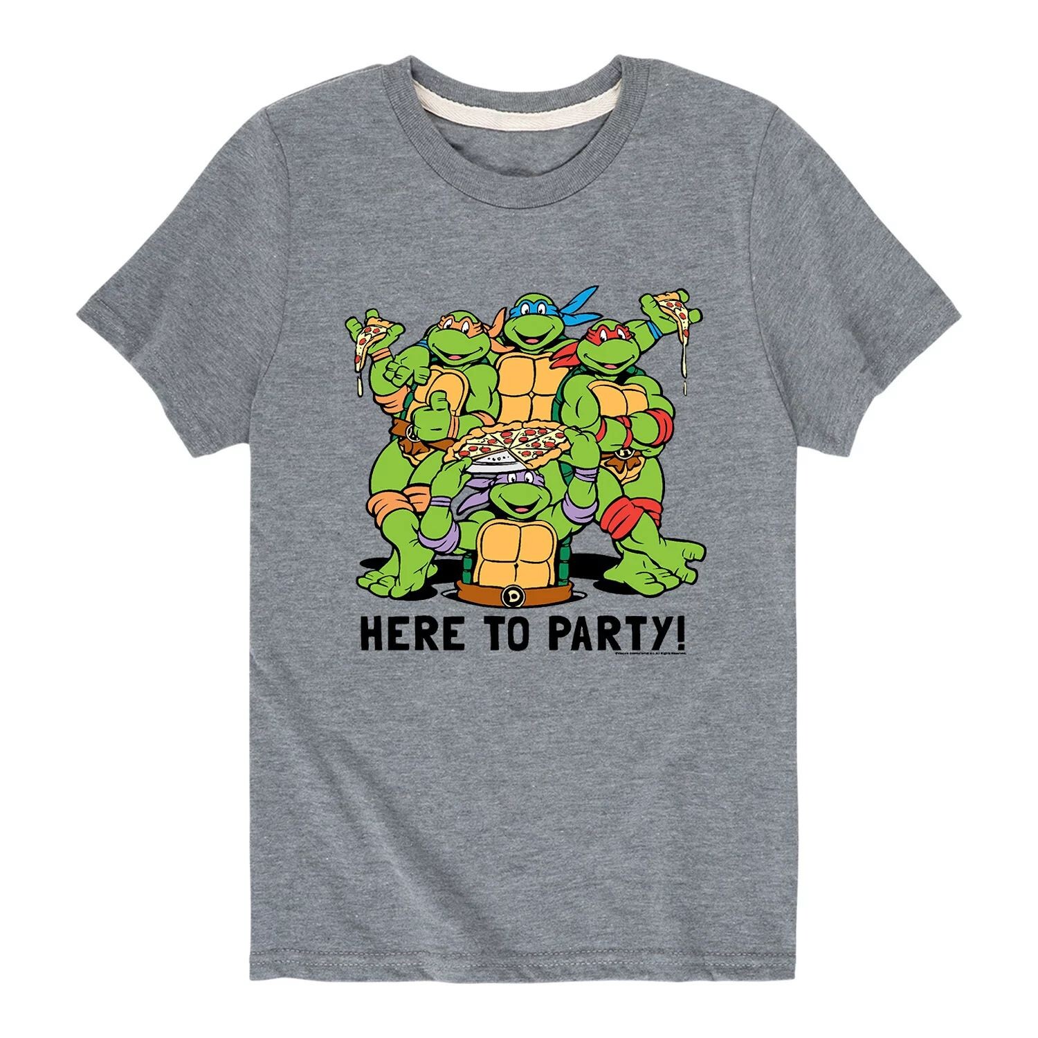

Футболка с рисунком «TMNT Here To Party» для мальчиков 8–20 лет Licensed Character