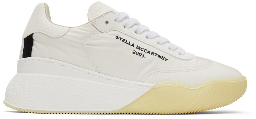 

Белые кроссовки Runner с петлями Stella McCartney