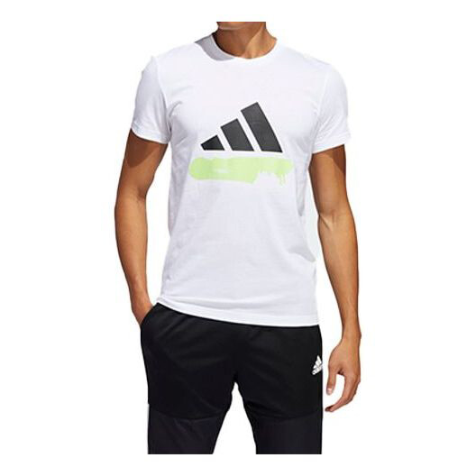 Футболка Adidas Sports Short Sleeve White, Белый medical white coat long short sleeve women