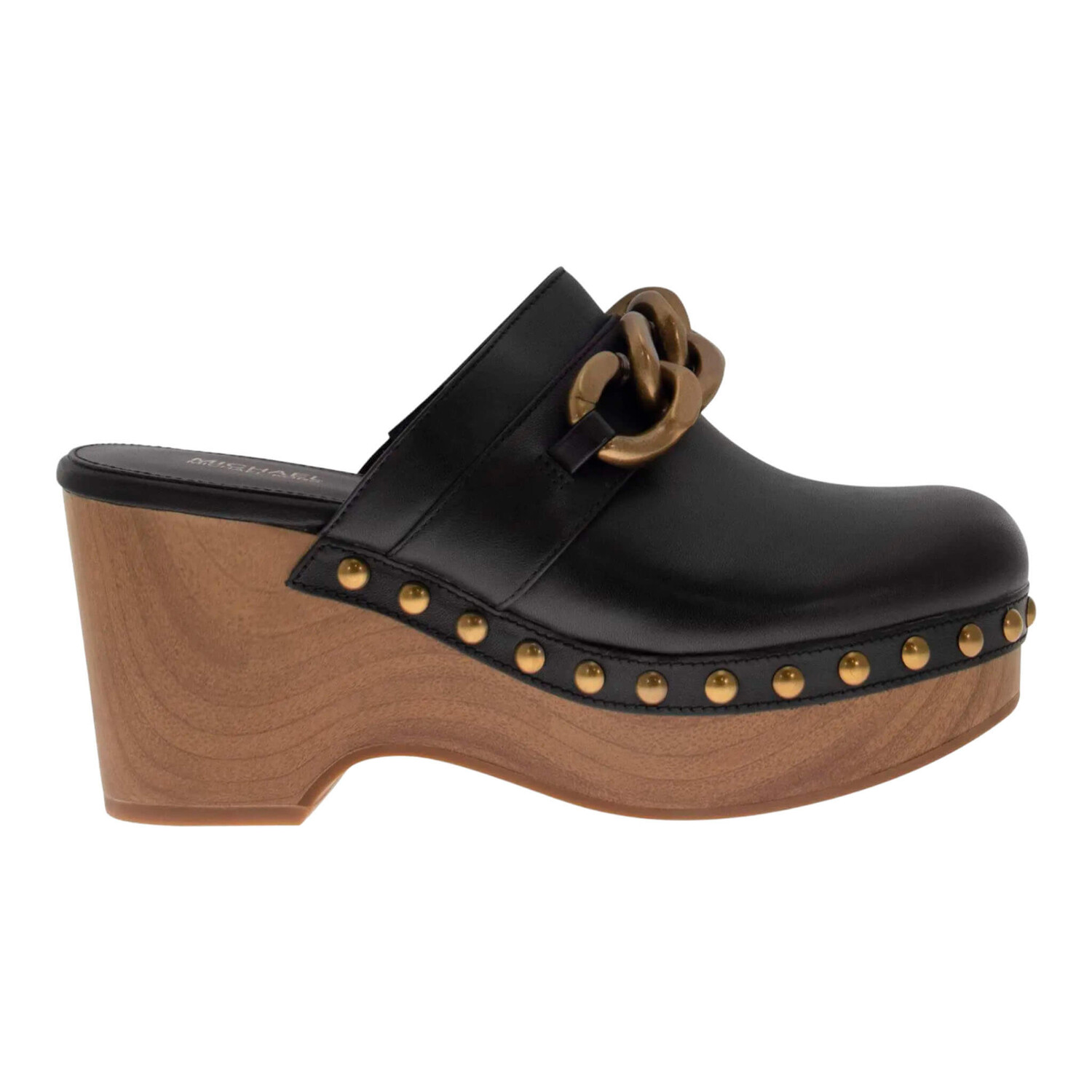 Сабо Michael Kors Scarlett Leather, черный