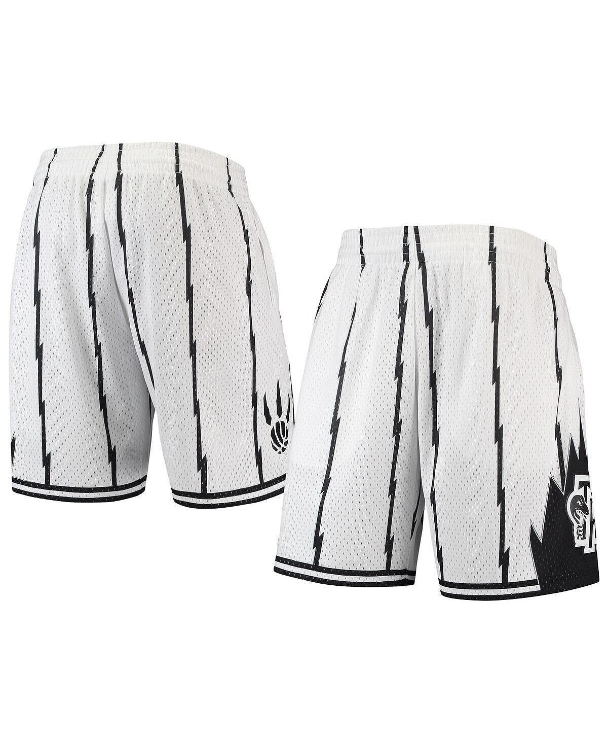 

Мужские шорты toronto raptors hardwood classics white out swingman Mitchell & Ness, белый