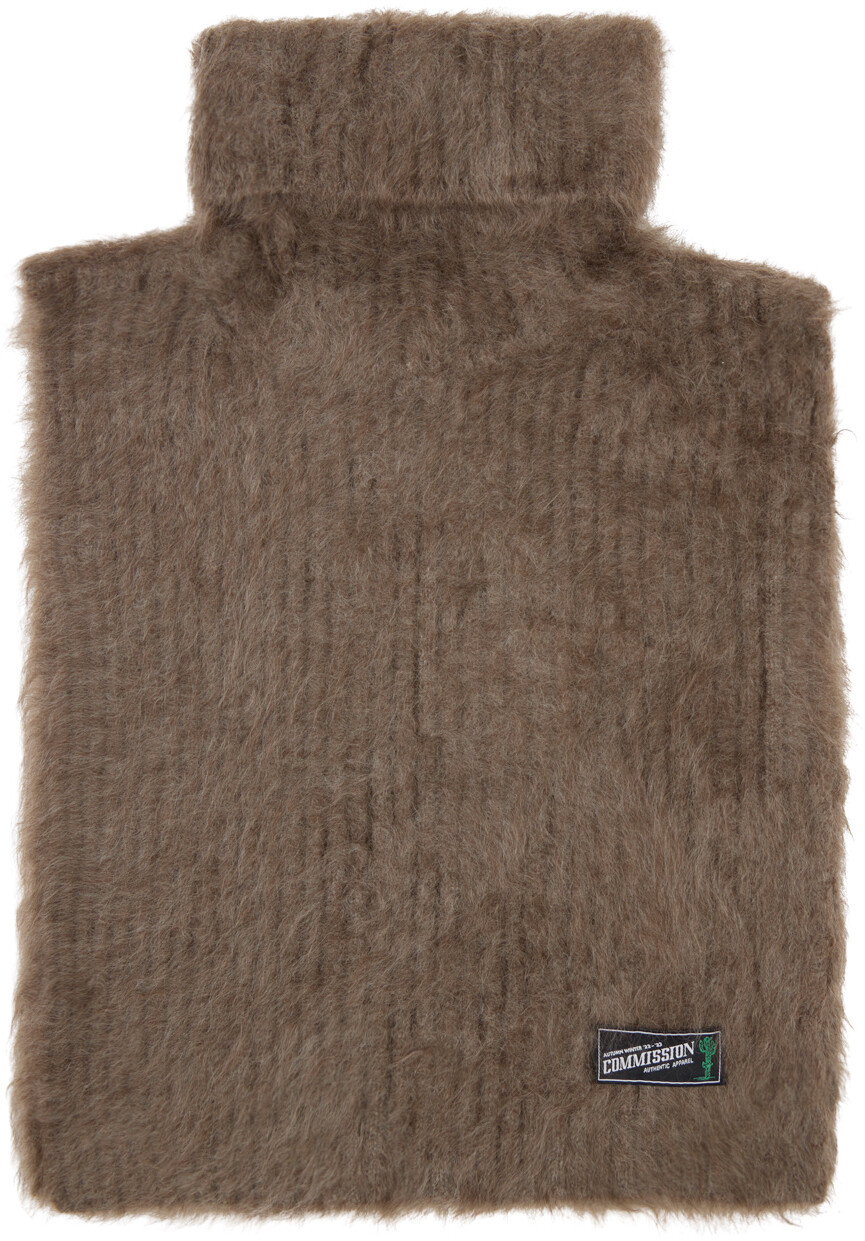 

Эксклюзивный палантин SSENSE Brown Cloud Dickey Commission