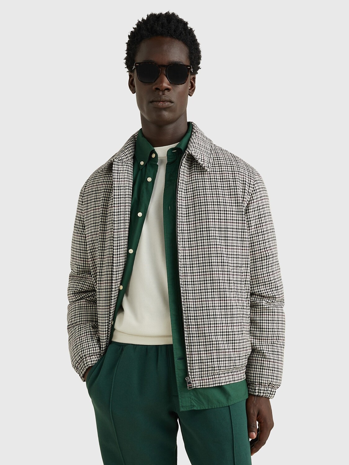 

Куртка с принтом Tommy Hilfiger, наследие браун