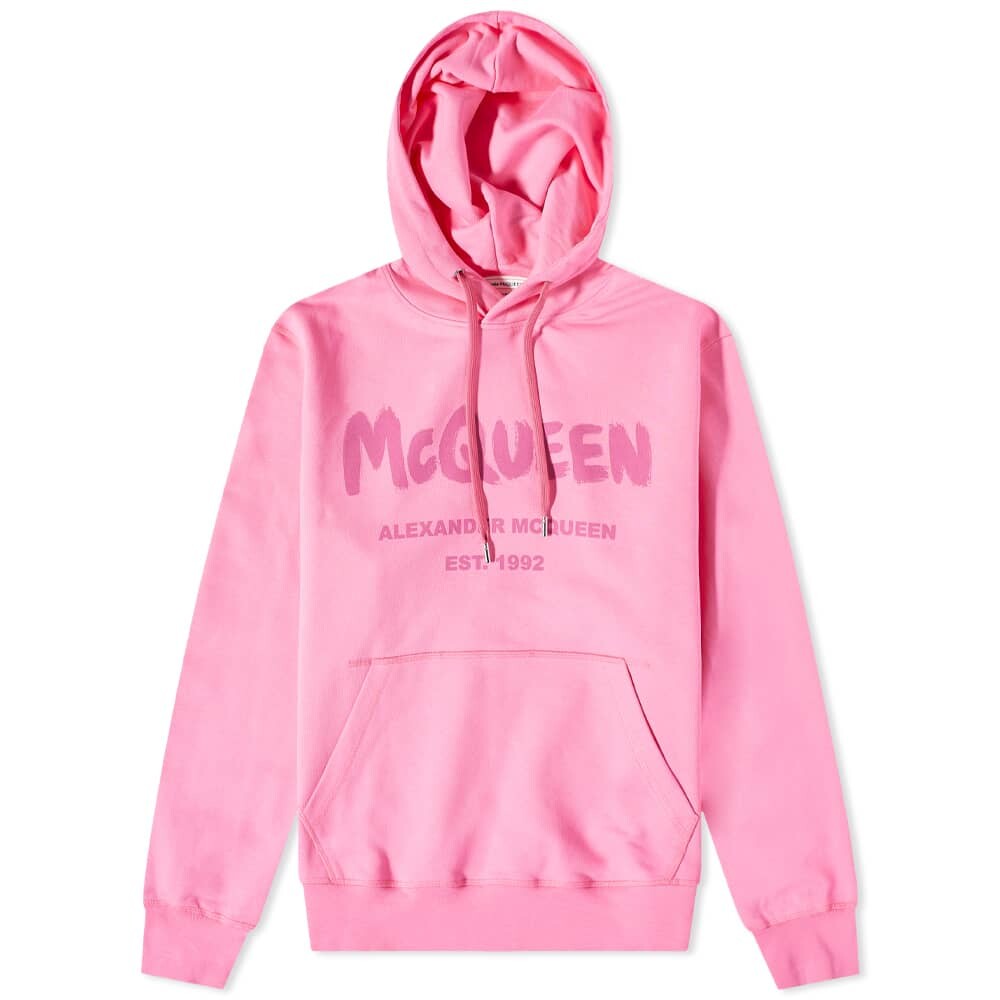 

Толстовка Alexander McQueen Grafitti Logo Popover Hoody