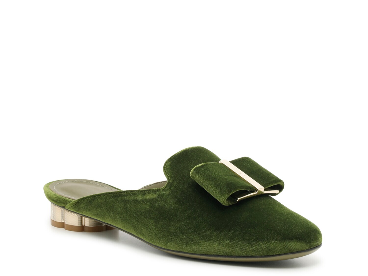 

Мюли Salvatore Ferragamo Sciacca, темно-зеленый
