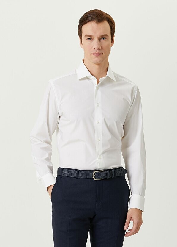 

Белая рубашка Corneliani