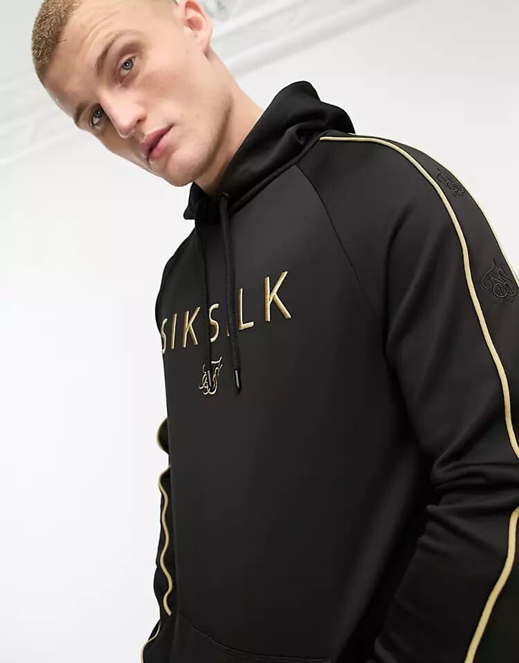 

Толстовка Siksilk Astro Overhead, черный