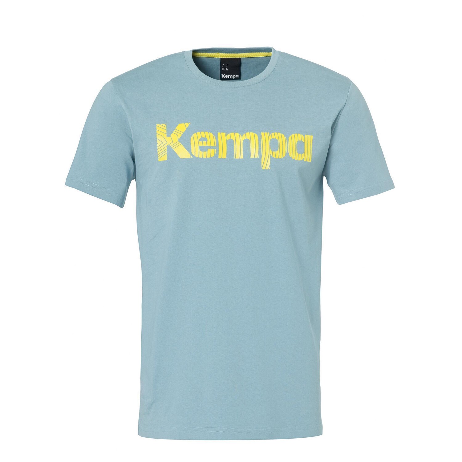 

Футболка с рисунком детская Kempa, синий/желтый