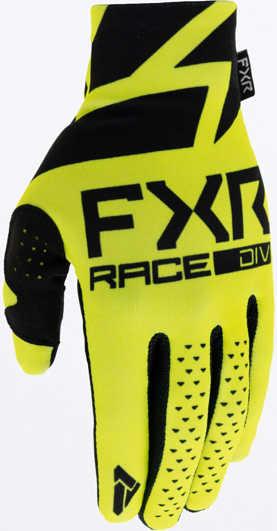 Перчатки молодежные FXR Pro-Fit Lite для мотокросса, желтый/черный