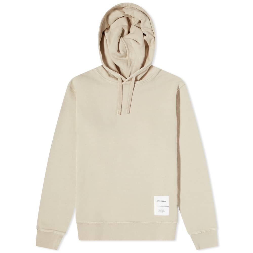 

Толстовка Norse Projects Fraser Tab Series Popover Hoody, Серый