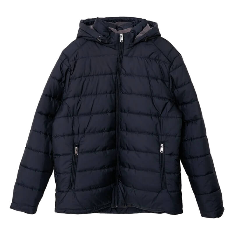 

Куртка LC Waikiki Classic Standard Pattern Hooded, темно-синий