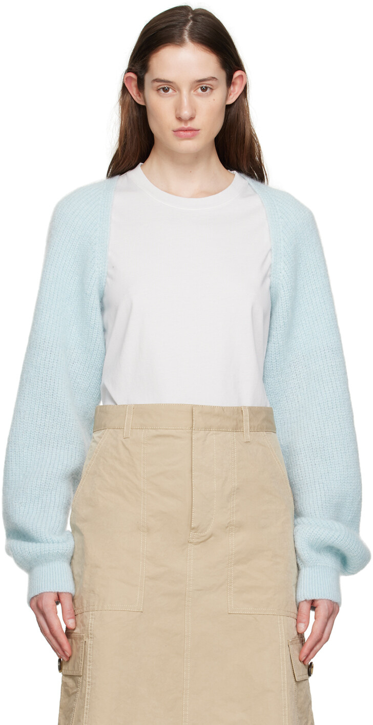 

Синий кардиган 'The Mohair Bolero' Marc Jacobs