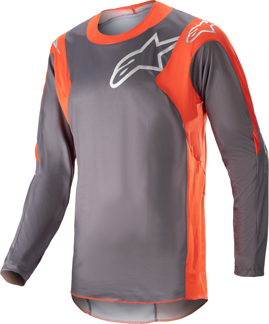 

Мотокросс джерси Alpinestars Racer Hoen, серый/оранжевый