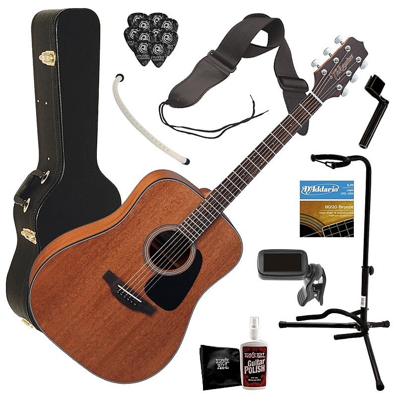 

Акустическая гитара Takamine GD11M Acoustic Guitar - Natural COMPLETE GUITAR BUNDLE