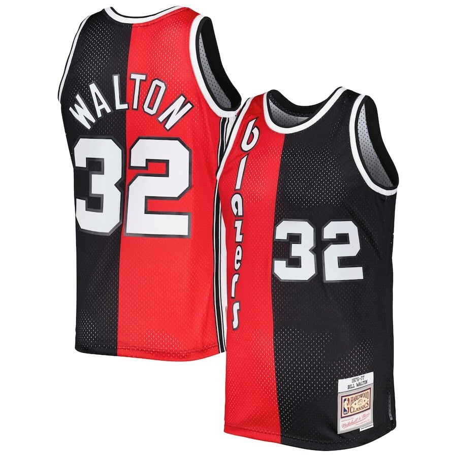 

Джерси Mitchell & Ness Portland Trail Blazers, красный