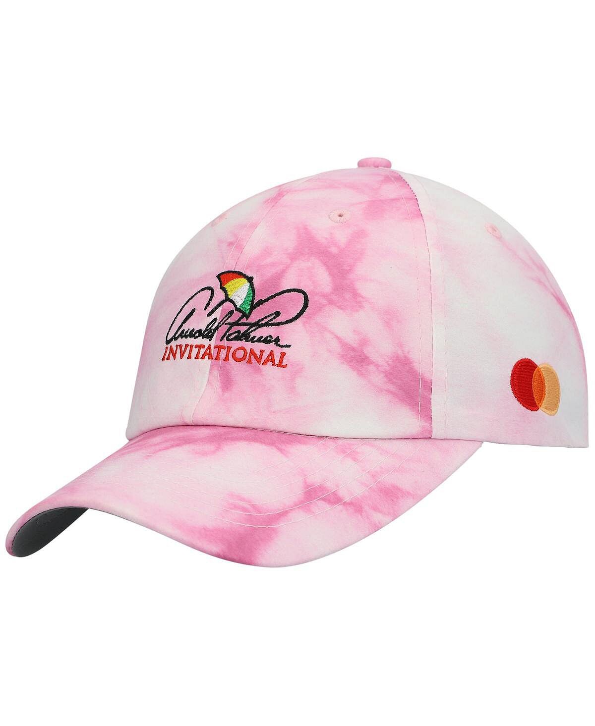 

Мужская розовая регулируемая шляпа Arnold Palmer Invitational Hullabaloo Tie-Dye Imperial