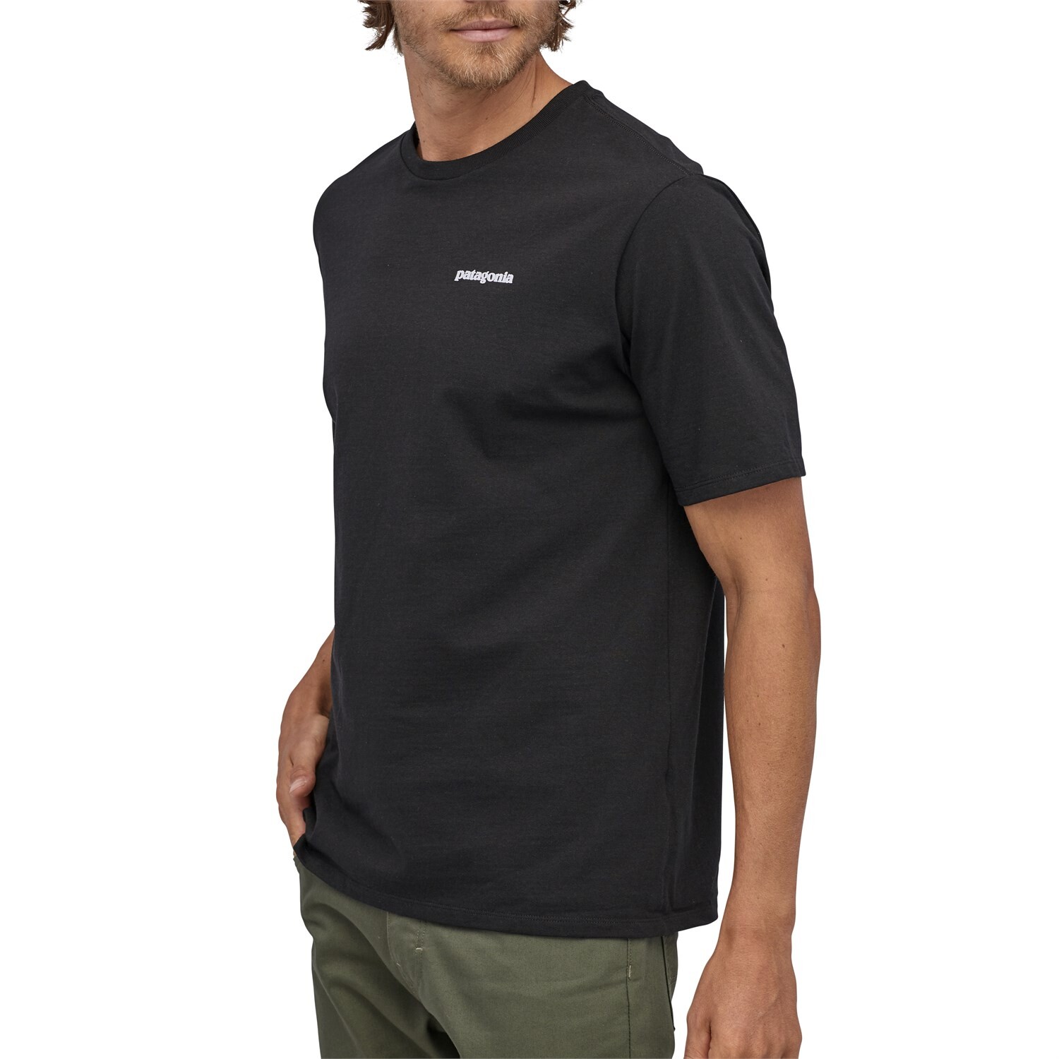 

Футболка Patagonia P-6 с логотипом Responsibili, черный