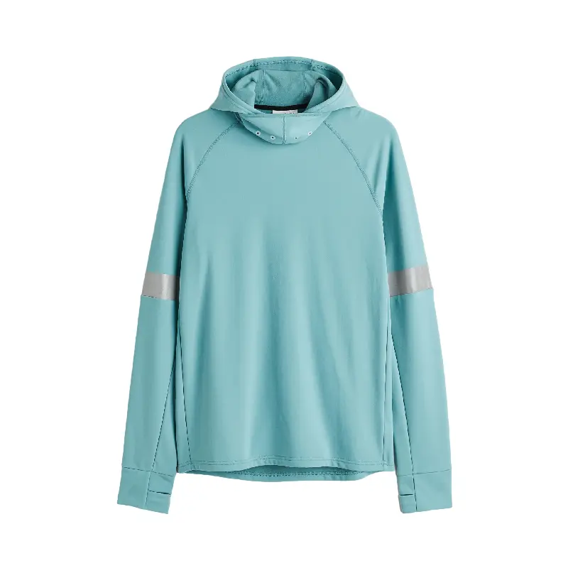 

Толстовка для бега H&M Regular Fit Running, голубой