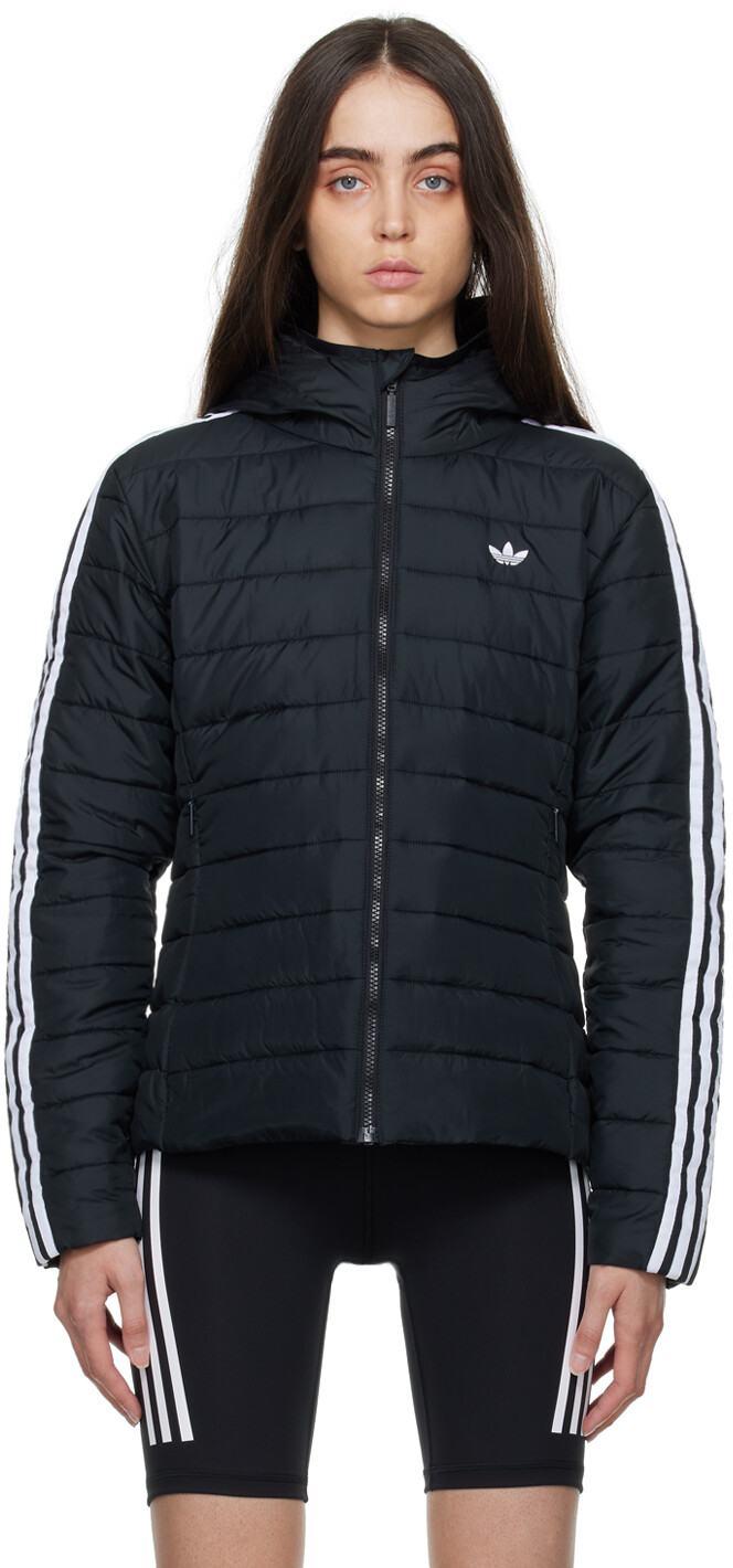 

Черная узкая куртка adidas Originals, Черный