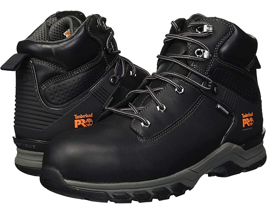 

Ботинки Hypercharge 6" Safety Toe WP Timberland PRO, черный