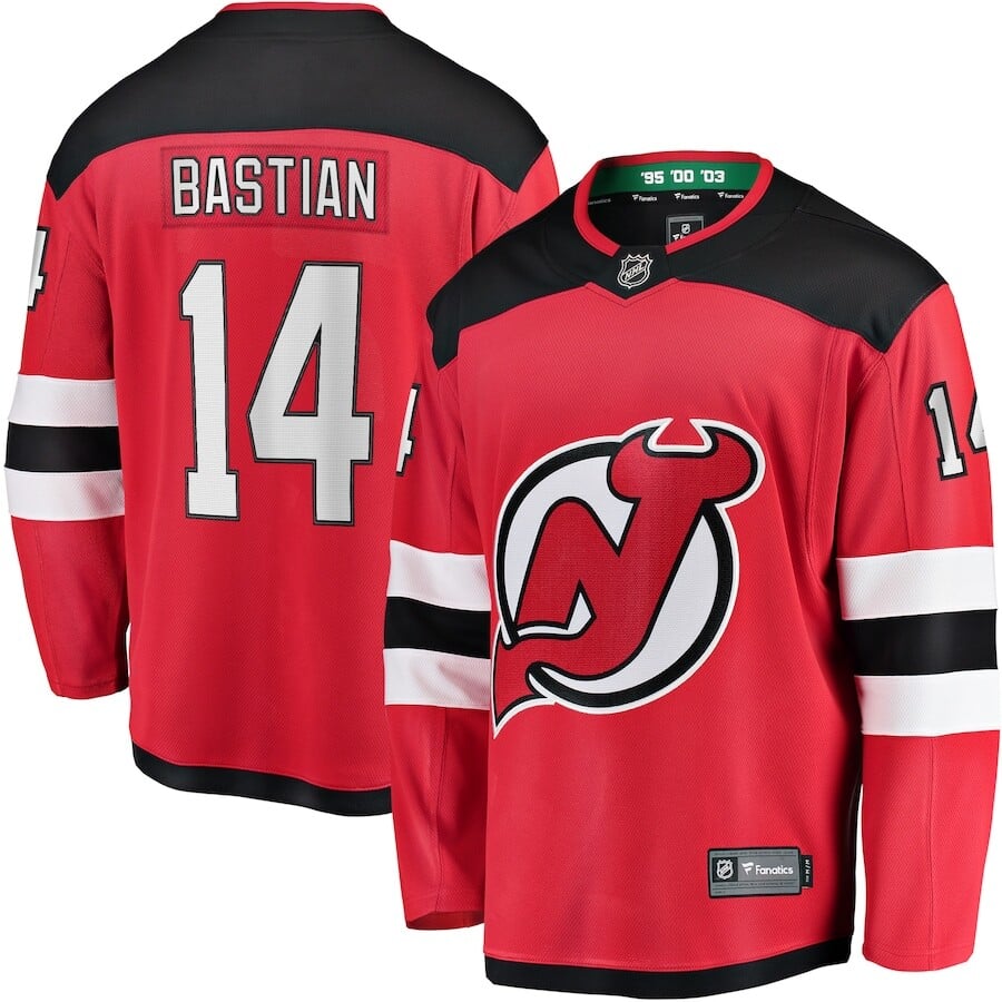 

Джерси Fanatics Branded New Jersey Devils, красный