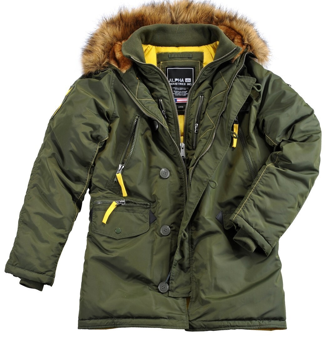 

Куртка Alpha Industries PPS N3B, темно-зеленая
