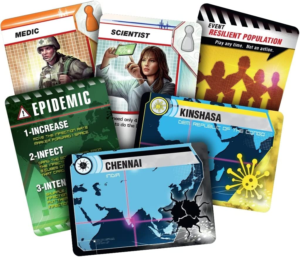 Настольная игра Z-Man Games: Pandemic – купить из-за границы через сервис  «CDEK.Shopping»