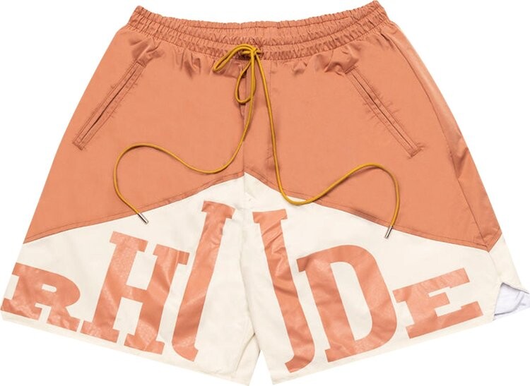

Шорты Rhude Yachting Short 'Clementine/Creme', оранжевый