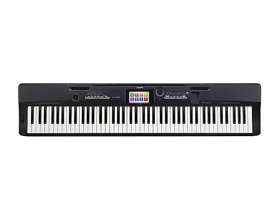 цена Casio PX-360 Privia 88-клавишное цифровое пианино PX360 BK
