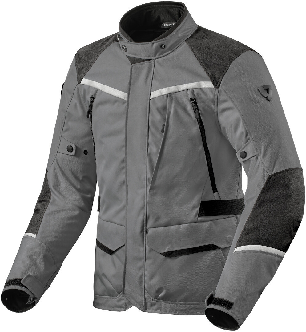 Куртка текстильная мотоциклетная Revit Voltiac 3 H2O, серый