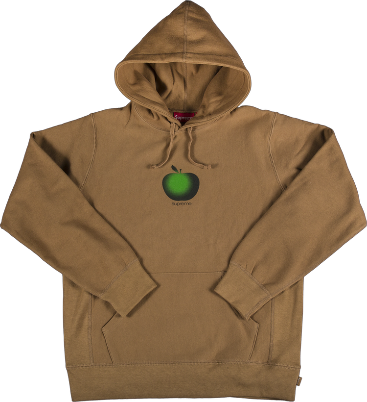 Supreme apple sales hooded sweatshirt