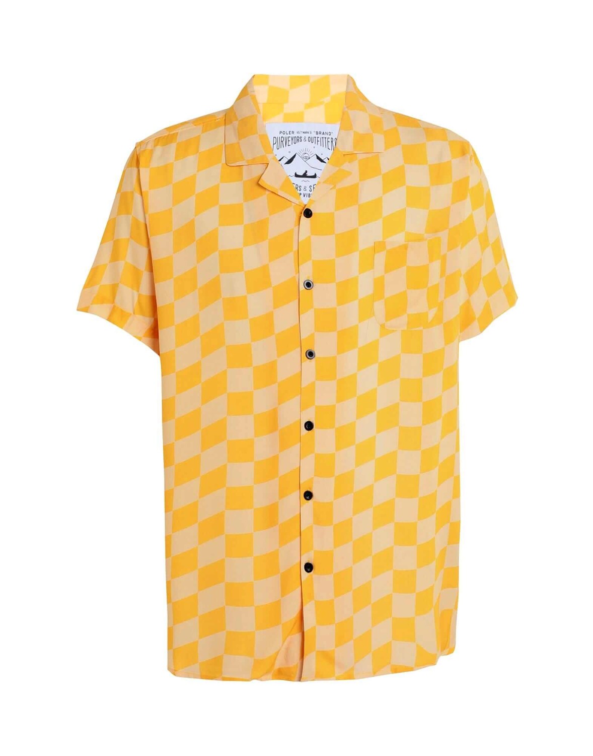 

Рубашка Poler Aloha Hemd Checked, желтый