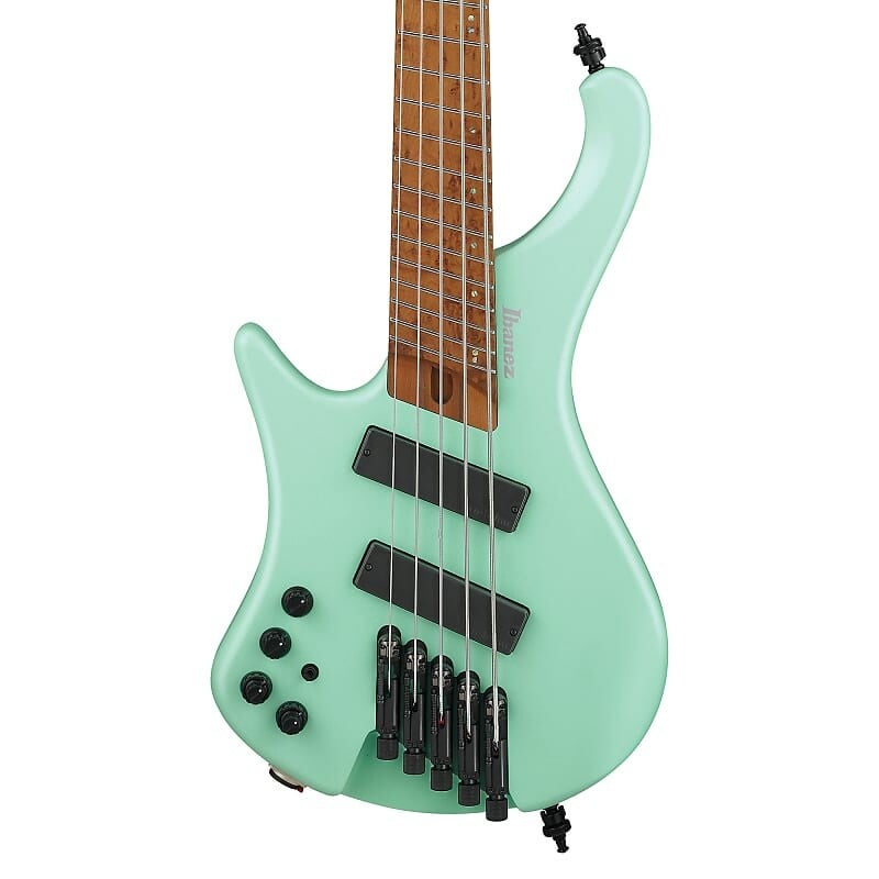 

Ibanez EHB1005MSLSFM EHB Эргономичный безголовый бас-гитара с 5 струнами Multi-Scale Sea Foam Green Matte LEFTY Предзаказ