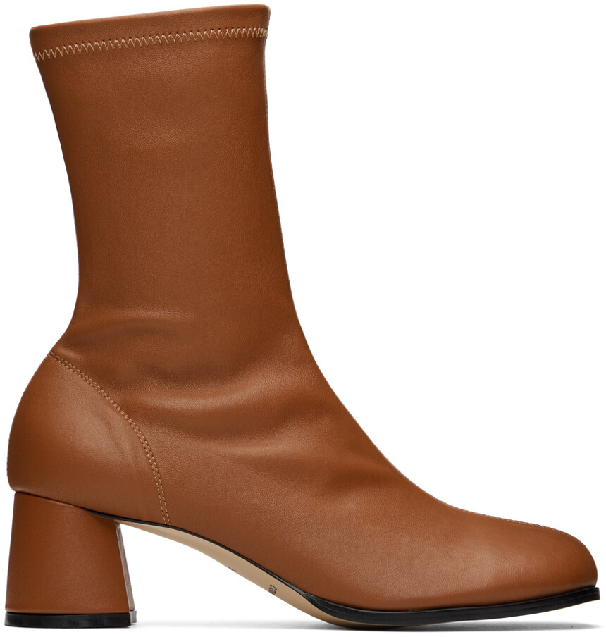 

Ботинки SSENSE Exclusive Brown Basique COMME SE-A