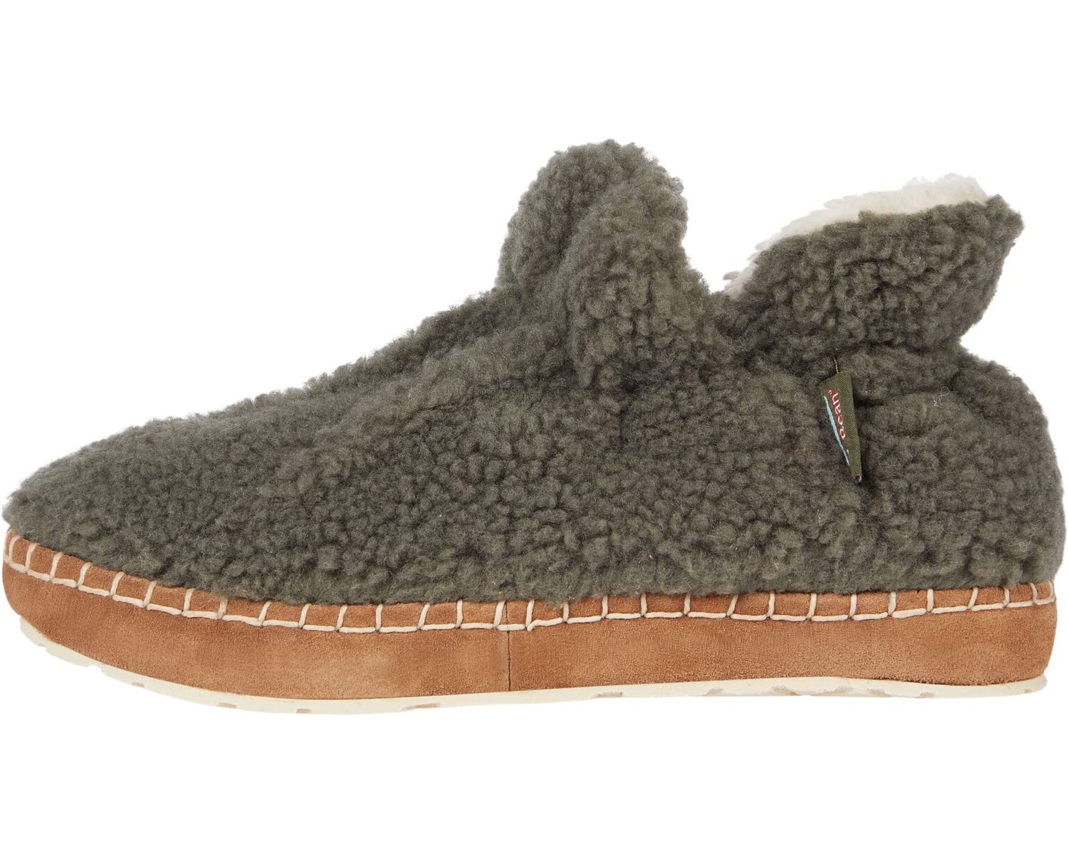 

Слипперы Cozy Slipper Bootie Pile Fleece L.L.Bean, келп грин