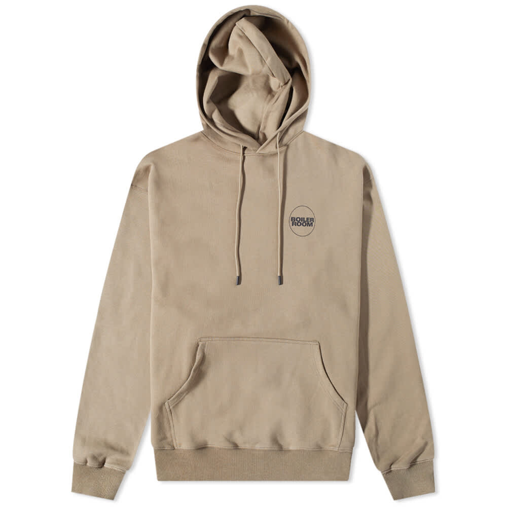 

Толстовка Boiler Room OG Logo Popover Hoody, Серый