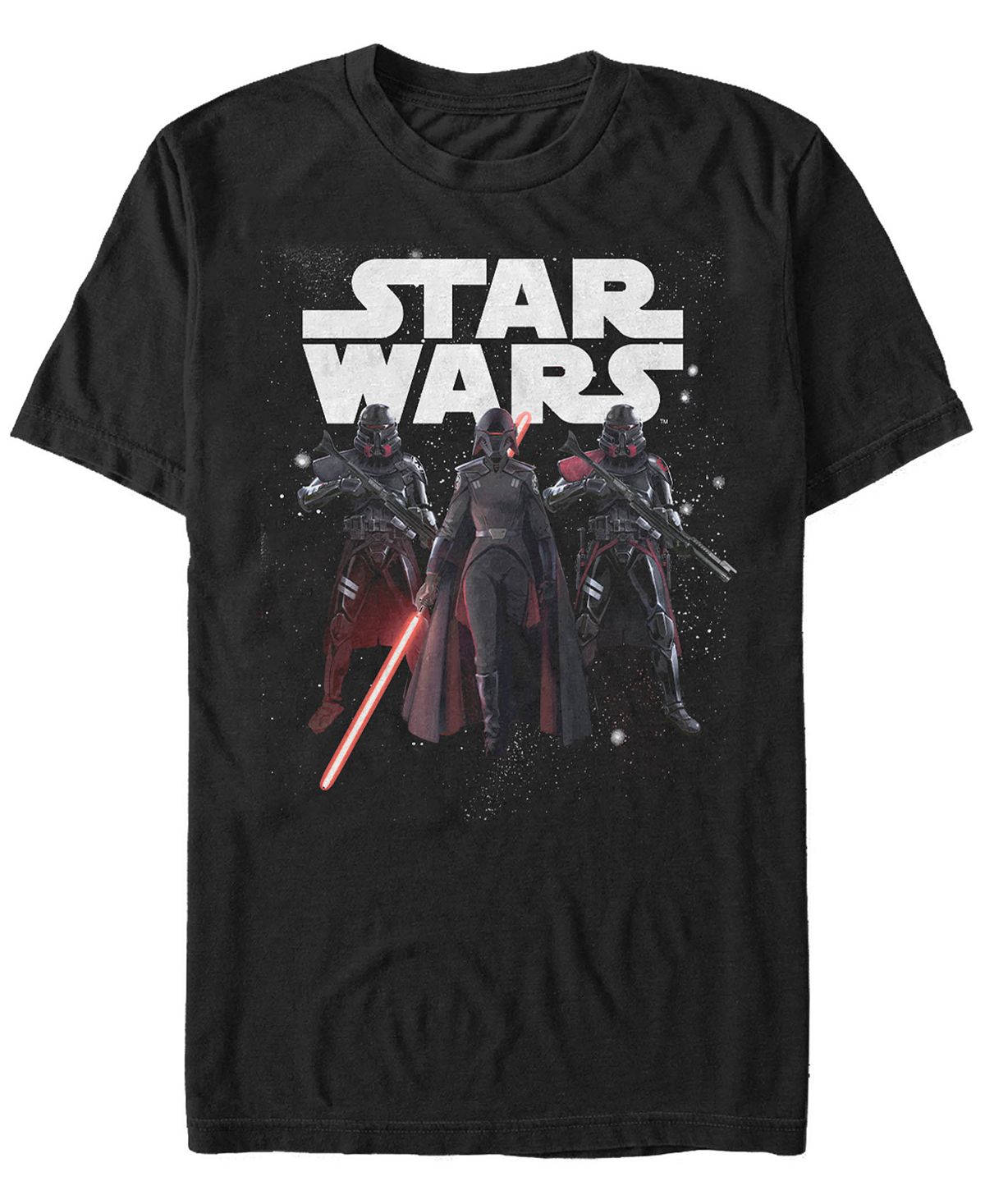 Мужская футболка star wars jedi fallen order purge trooper galaxy group Fifth Sun, черный
