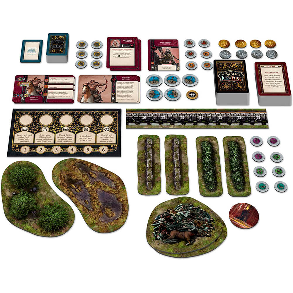 Настольная игра CMON A Song of Ice & Fire Tabletop Miniatures Game  Targaryen Starter Set – заказать с доставкой из-за рубежа через  онлайн-сервис «CDEK.Shopping»