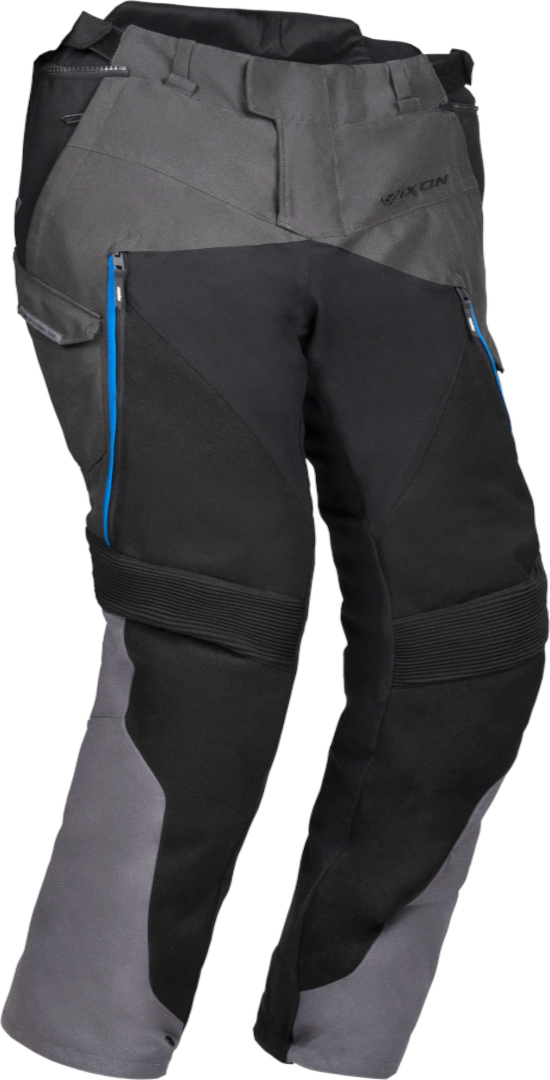 Брюки Ixon Eddas для мотоцикла Текстильные, черно-антрацитово-синее фото