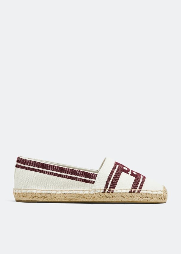 

Эспадрильи TORY BURCH Double T espadrilles, белый