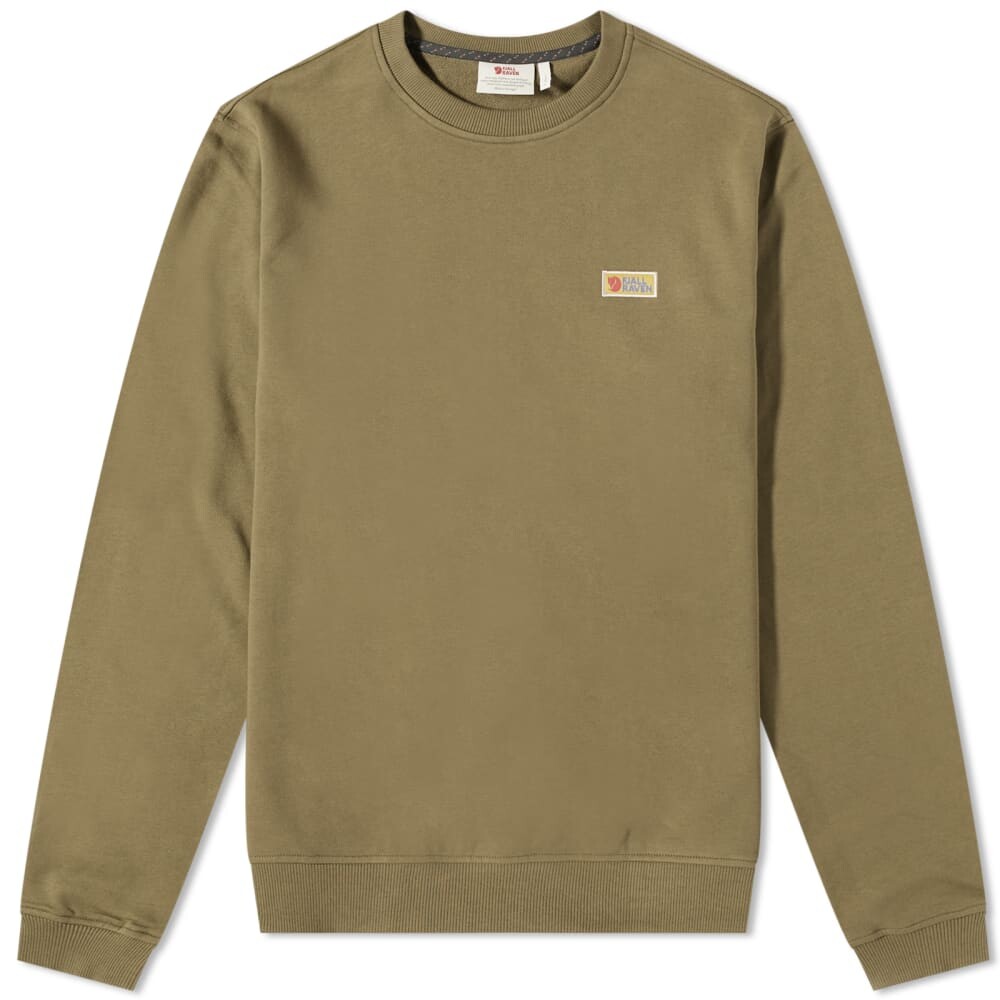 

Толстовка Fjällräven Vardag Crew Sweat, Коричневый