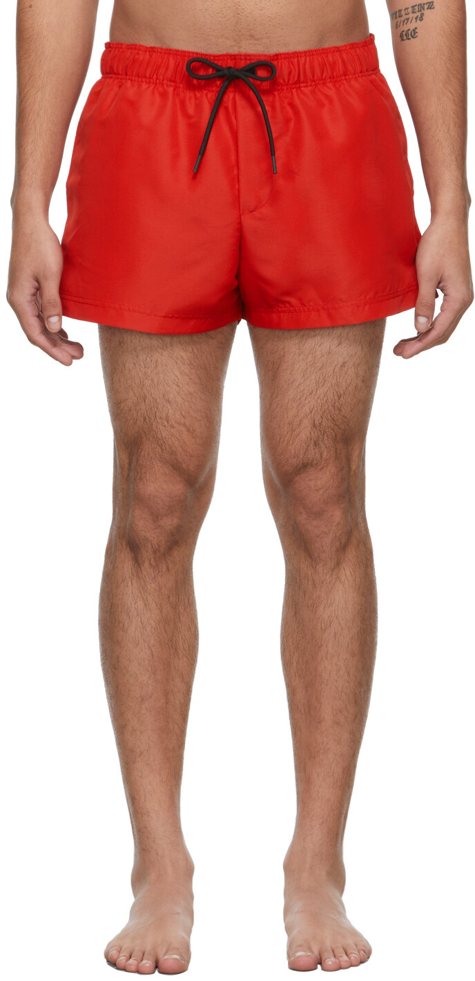 

Красные плавки с логотипом Versace Underwear