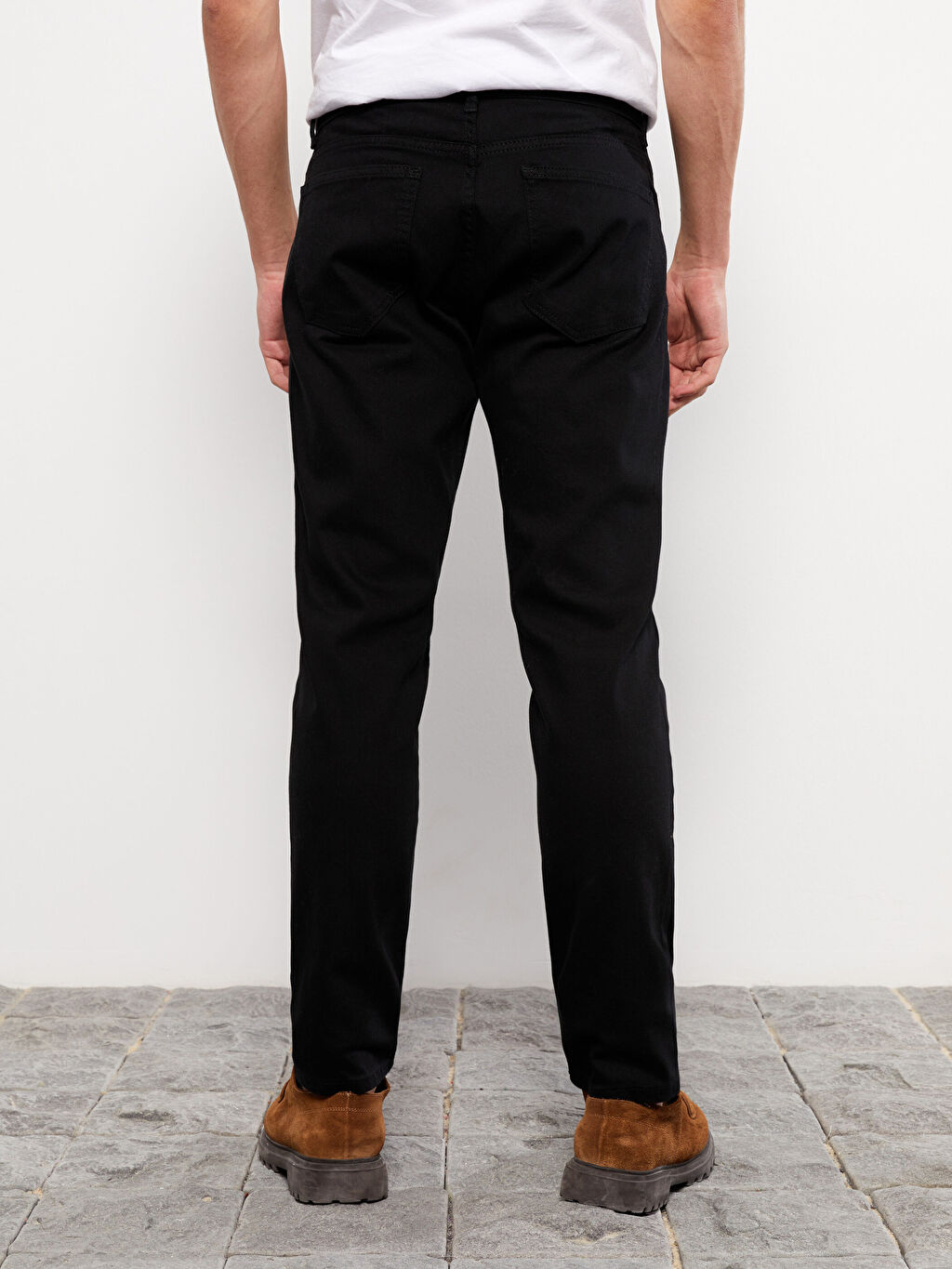 Мужские брюки Slim Fit из габардина LCW Casual – купить из-за границы черезсервис «CDEK.Shopping»