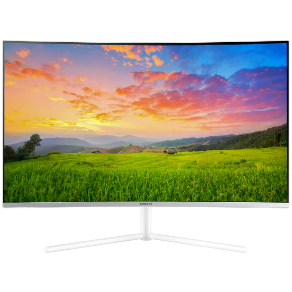 

Монитор Samsung U32R591CWC 31,5" 4K с изогнутой поверхностью, белый