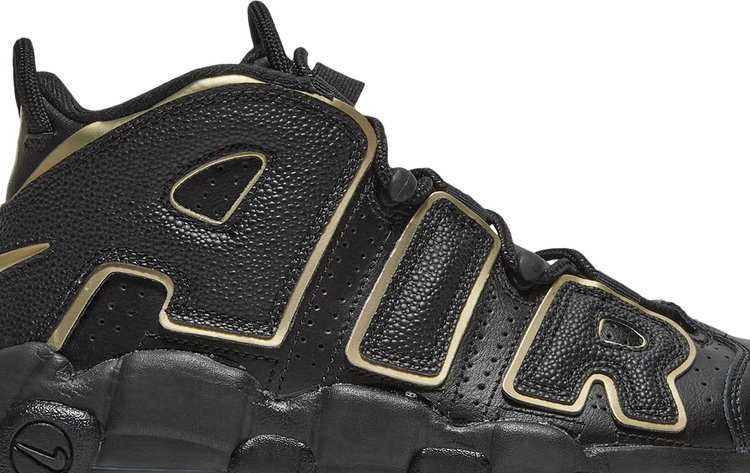 Air uptempo gold best sale