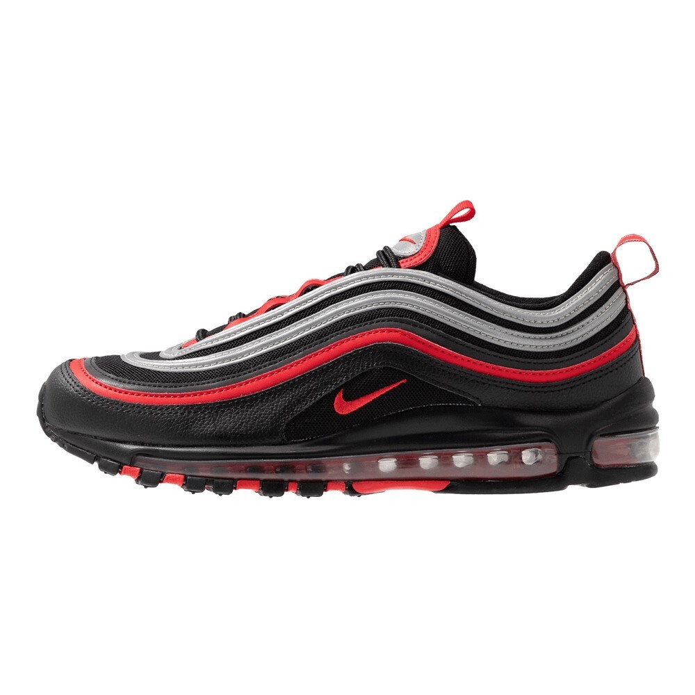 Nike Sportswear Air Max 97 black university red metallic silver CDEK.Shopping