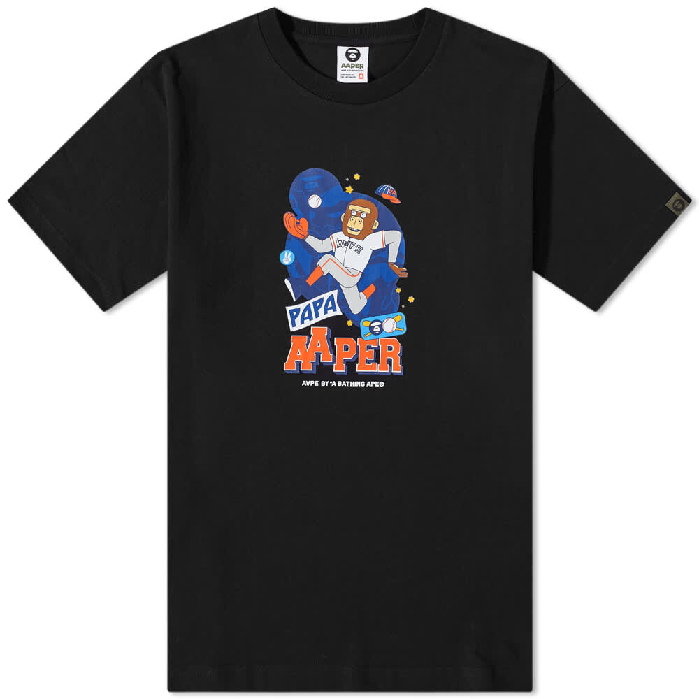 

Футболка APE x Rob Flowers Papa AAPE by A Bathing Ape